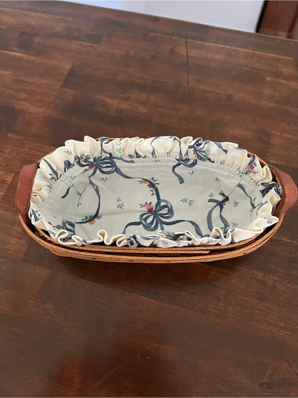 Longaberger Lavender Booking Basket, 1994